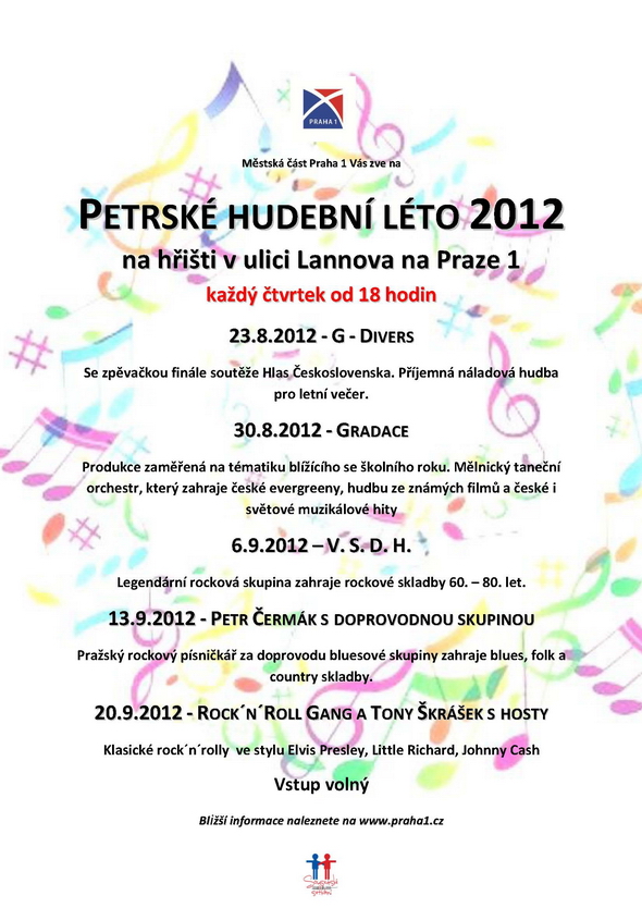 Petrské hudební léto 2012