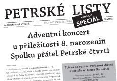 13. číslo občasníku Petrské listy - Vánoční speciál