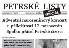 21. číslo občasníku Petrské listy - Vánoční speciál